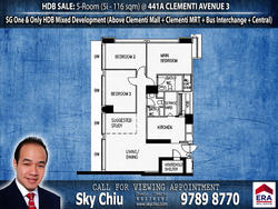 Blk 441A Clementi Avenue 3 (Clementi), HDB 5 Rooms #153551802